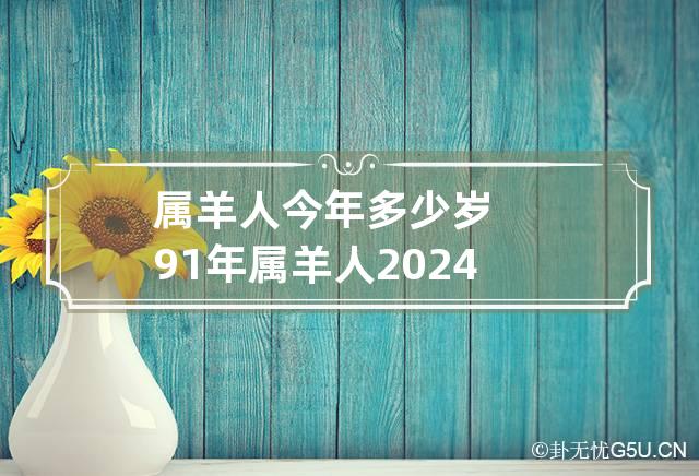 屬羊2024年的運勢及運程